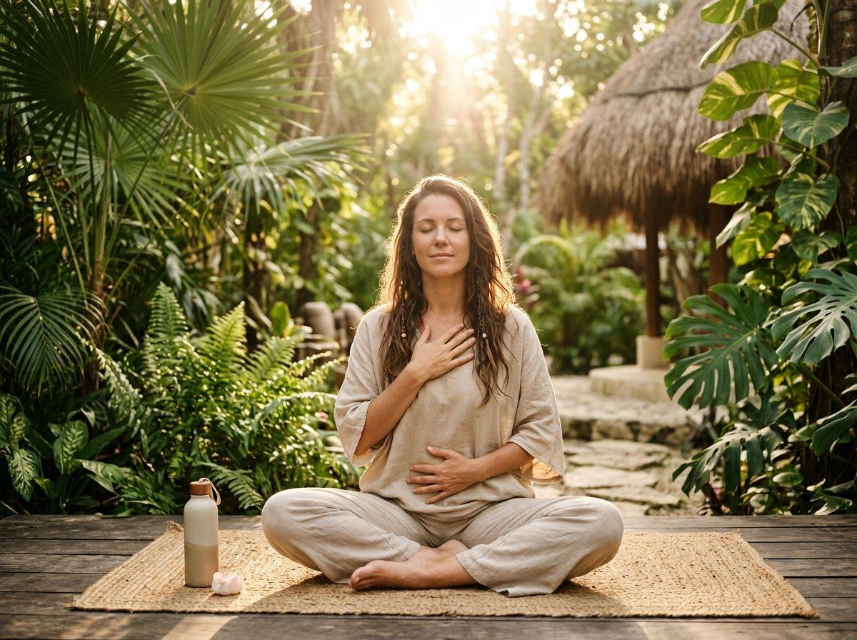 Respiración consciente en la naturaleza